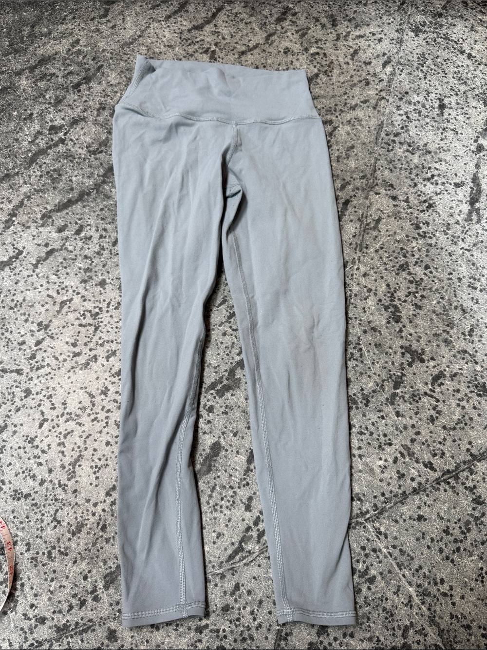 ALO Yoga High-Waist Leggings in Light blue- green